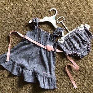 Guess 2 piece dress set